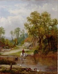 A ford on the River Arun